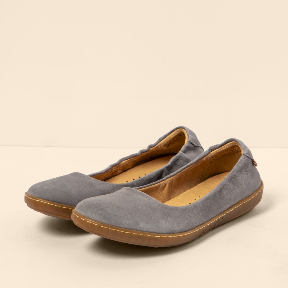 N5300 NOBUCK LAVADO DENIM/ CORAL