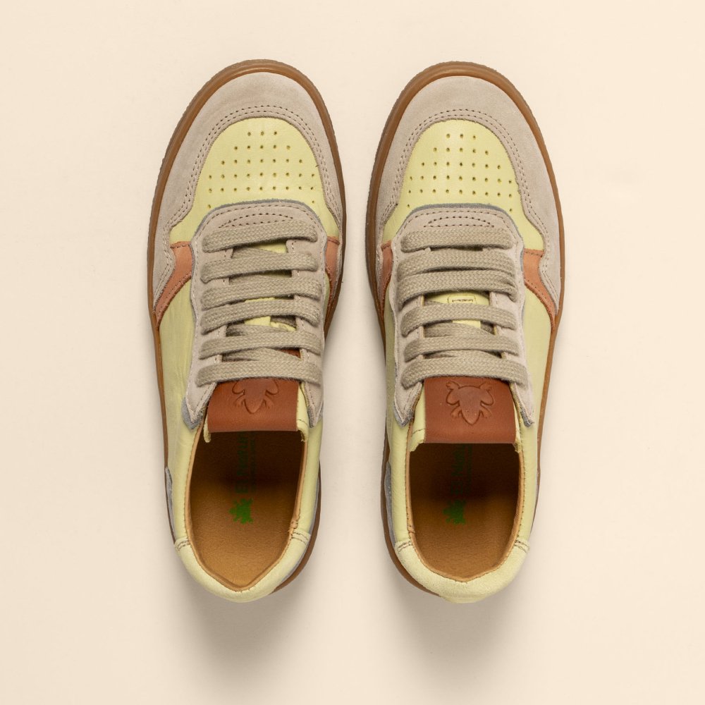 N5844 MULTI LEATHER MULTI LIME/ GEO