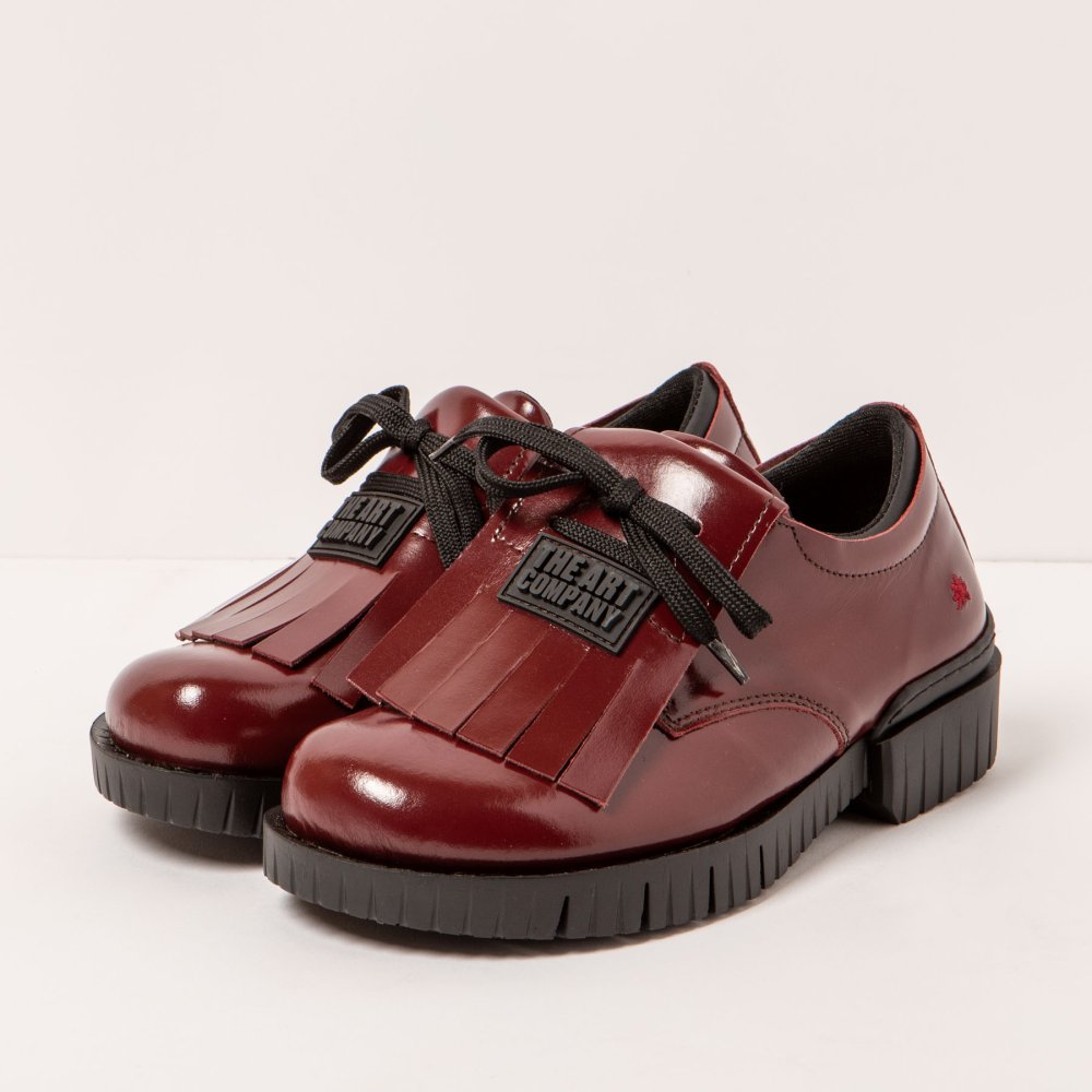 1835S NAPPA SHINNY BURDEOS /OXFORD