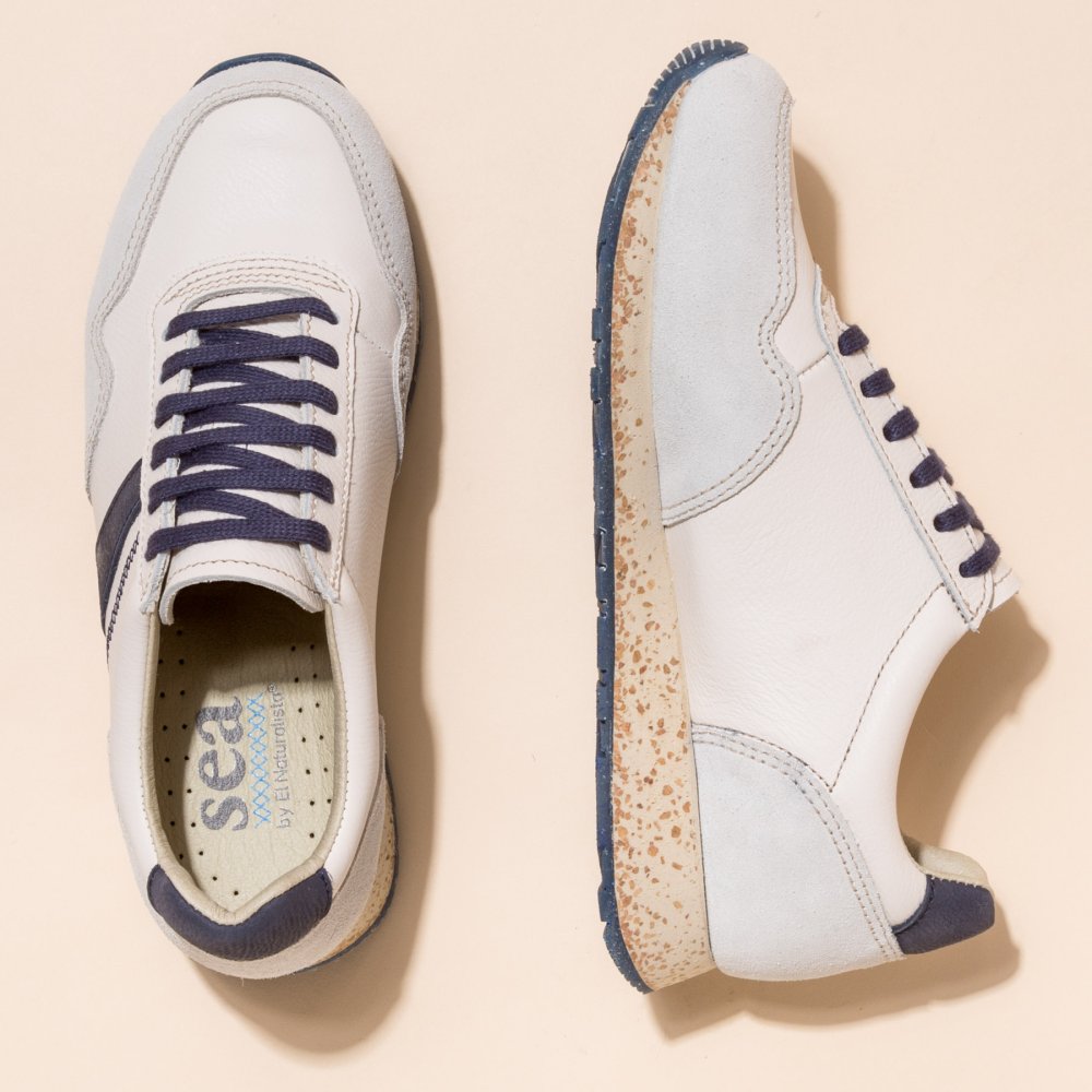 NSP02 MULTI LEATHER WHITE-OCEAN/ SEA PROJECT