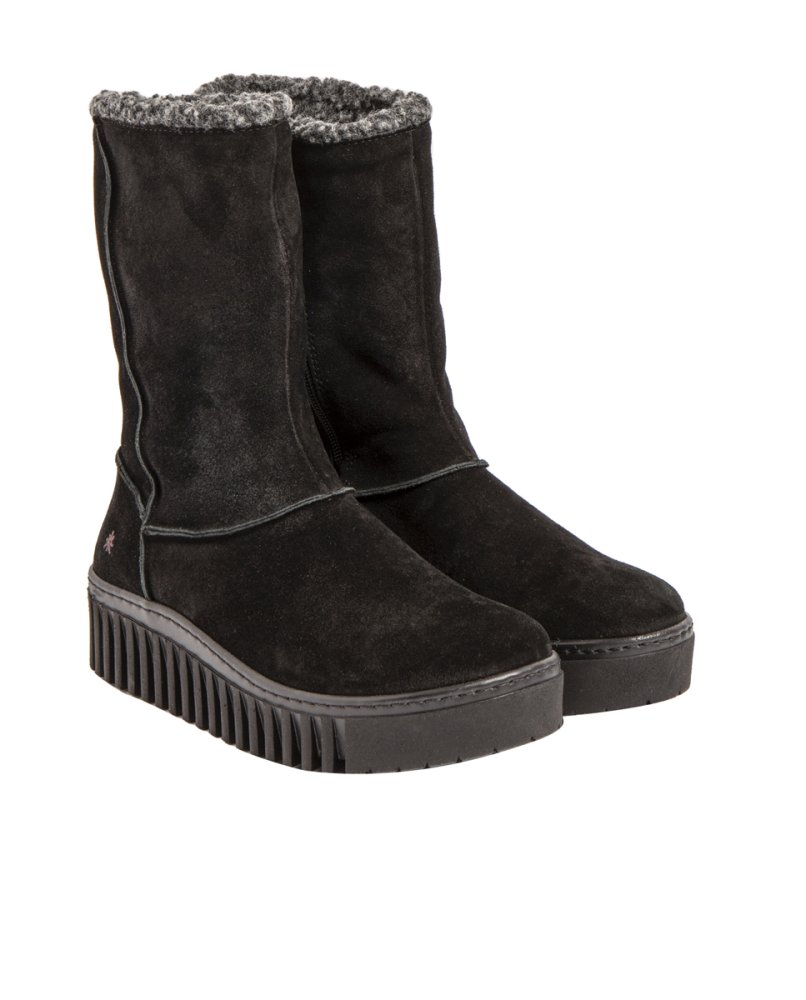 1511 SILK SUEDE BLACK/BRIGHTON