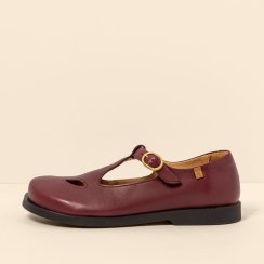 N5873 SOFT NAPPA BURDEOS/ ARENISCA N5873 SOFT NAPPA BURDEOS/ ARENISCA