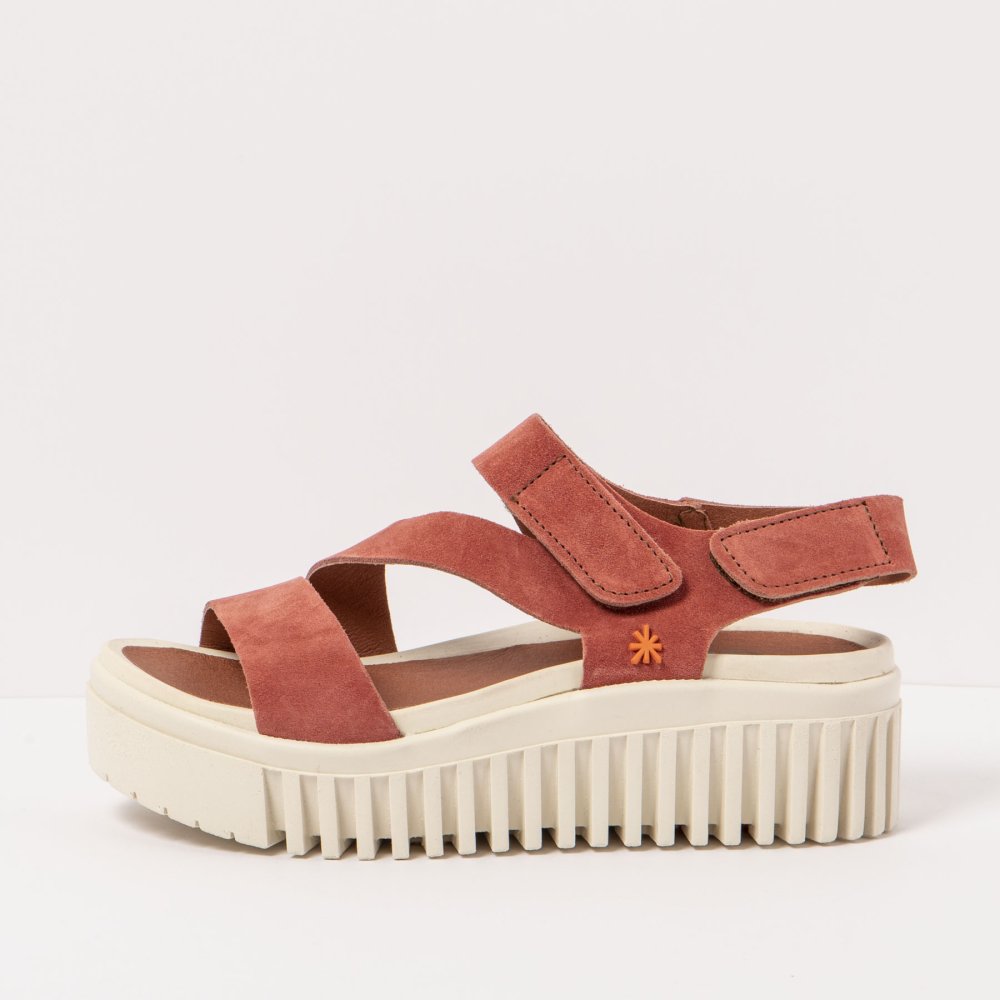 1573S SILK SUEDE FRAMBUESA-CREAM/BRIGHTON