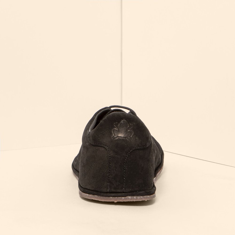 N5671 NOBUCK LAVADO BLACK/ BARE