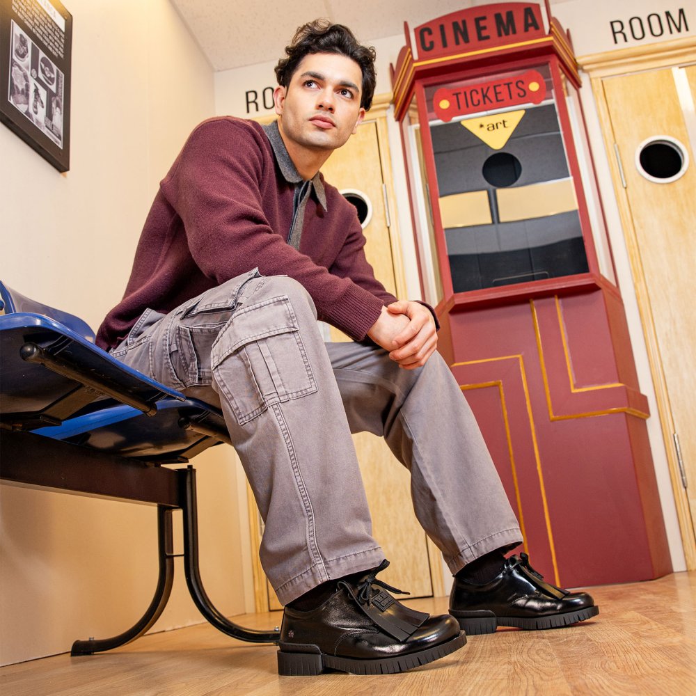 1835S NAPPA SHINNY BURDEOS /OXFORD