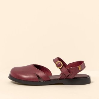 N5874 SOFT NAPPA BURDEOS/ ARENISCA