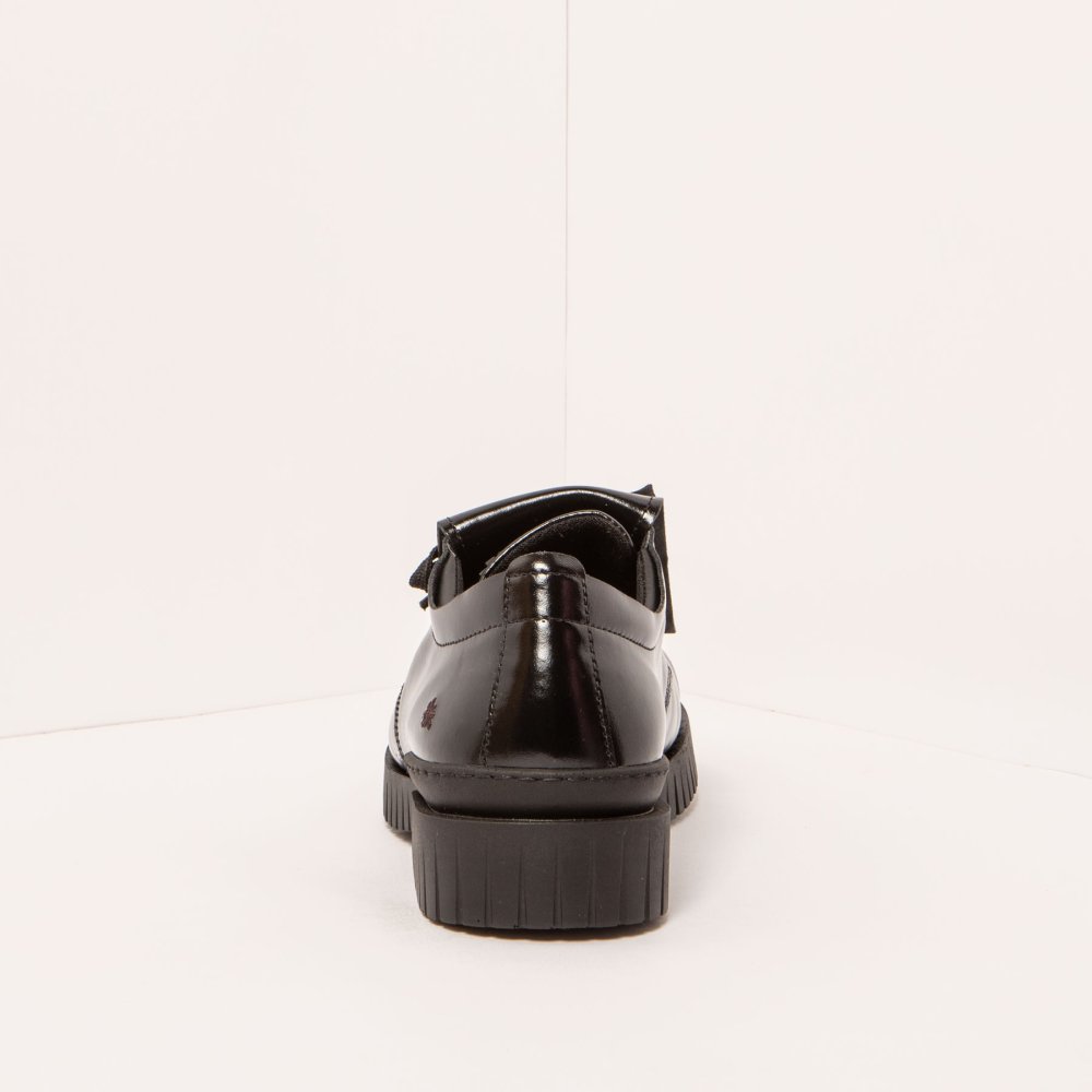 1835S NAPPA SHINNY BLACK /OXFORD