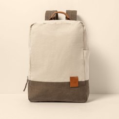 NA79 GREEN-BEIG/ COTTON BAG