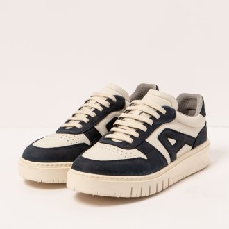 1777 NOBUCK CREAM-NAVY/BELLEVILLE