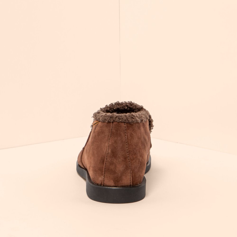 N5878 SILK SUEDE CHOCOLATE / ARENISCA