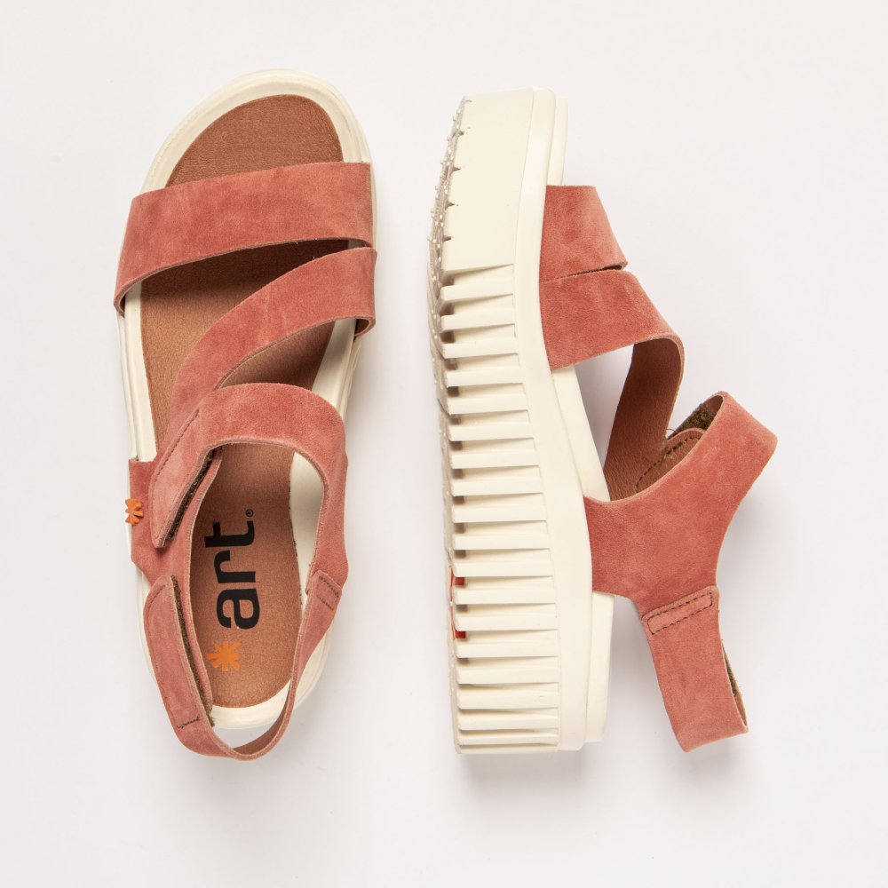 1573S SILK SUEDE FRAMBUESA-CREAM/BRIGHTON