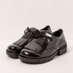 1835S NAPPA SHINNY BLACK /OXFORD