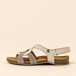 N5819 WAX NAPPA-SILK CREAM-TAUPE /PANGLAO